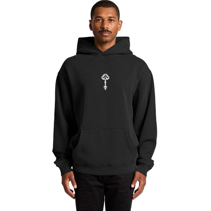 WONDERGATE ESSINTIAL, Relaxed Faded Hoodie